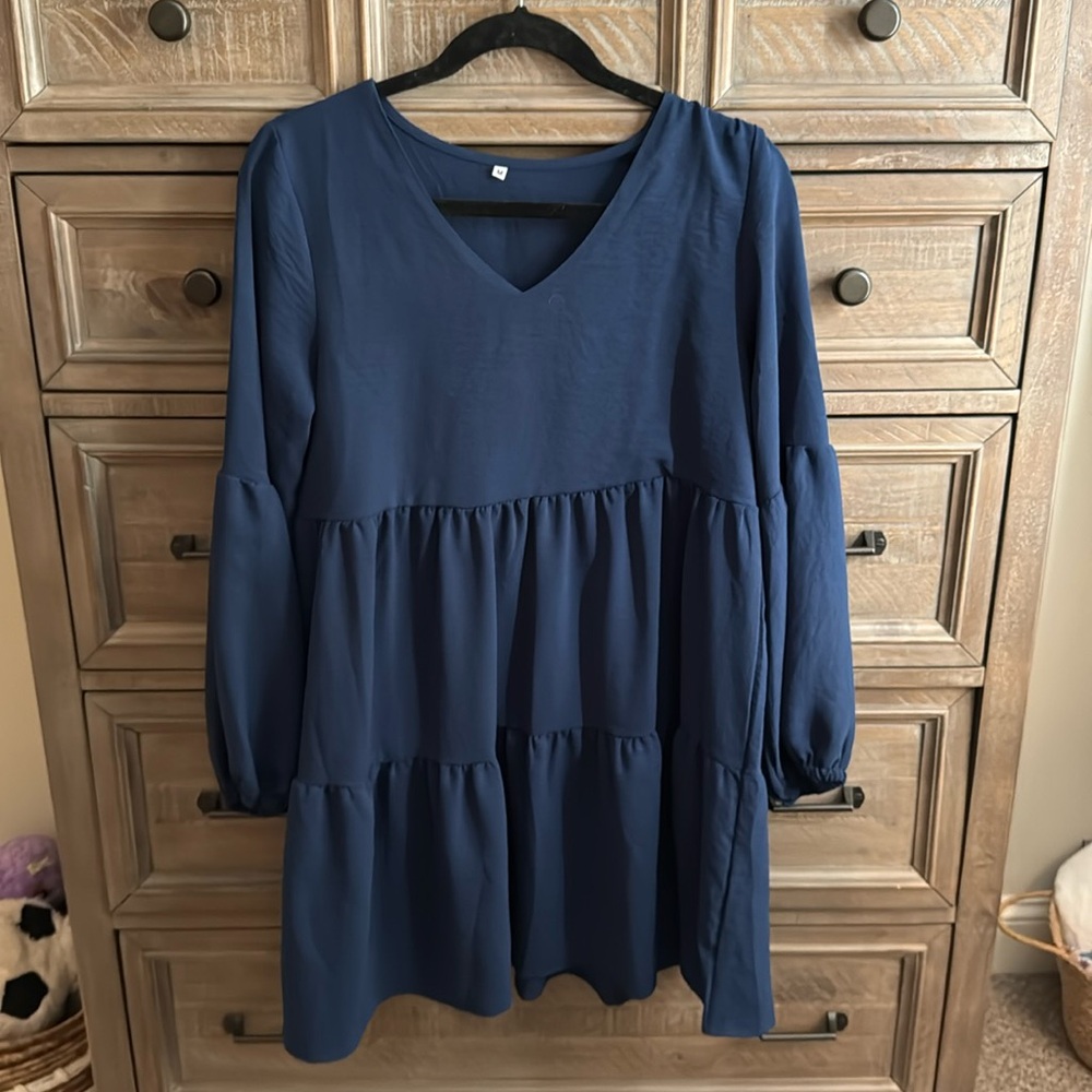Navy Blue Dress